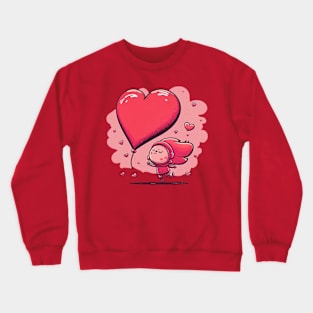 Chasing the love Crewneck Sweatshirt